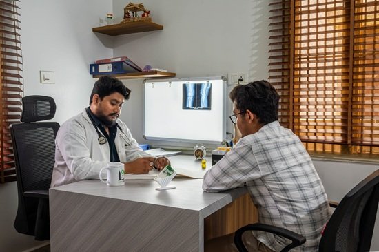 Luster Physio Patient Care at our physiotherapy clinic in Bhubaneswar